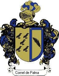 Escudo del apellido Coronel de palma