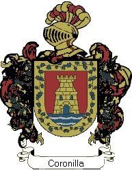 Escudo del apellido Coronilla