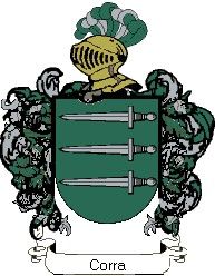 Escudo del apellido Corra