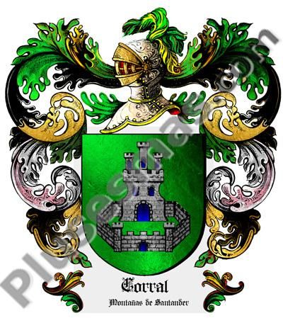 Escudo del apellido Corral