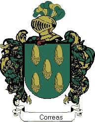 Escudo del apellido Correas