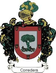 Escudo del apellido Corredera