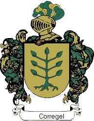 Escudo del apellido Corregel