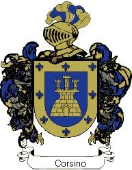 Escudo del apellido Corsino