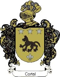 Escudo del apellido Cortal