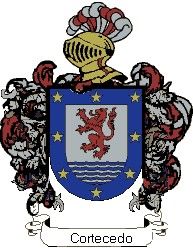 Escudo del apellido Cortecedo