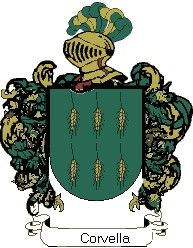 Escudo del apellido Corvella