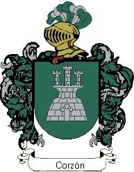 Escudo del apellido Corzón