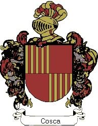 Escudo del apellido Cosca