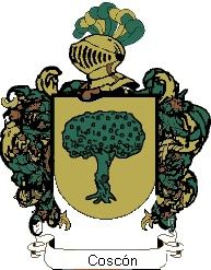 Escudo del apellido Coscón