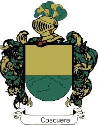 Escudo del apellido Coscuera