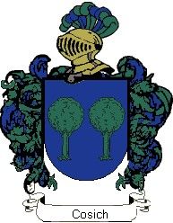 Escudo del apellido Cosich