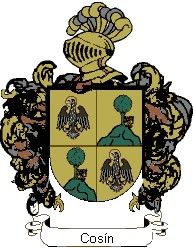 Escudo del apellido Cosín