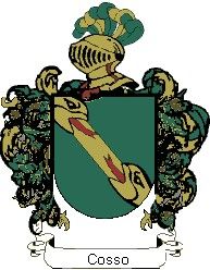 Escudo del apellido Cosso