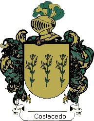 Escudo del apellido Costacedo