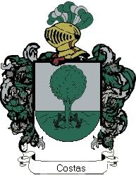 Escudo del apellido Costas