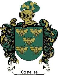 Escudo del apellido Costelles