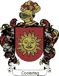 Escudo del apellido Costertag