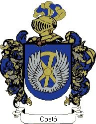 Escudo del apellido Costó