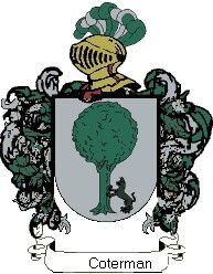 Escudo del apellido Coterman