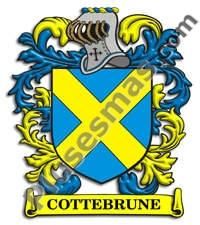 Escudo del apellido Cottebrune