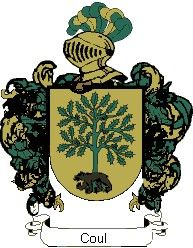 Escudo del apellido Coul