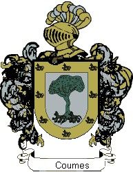 Escudo del apellido Coumes