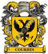 Escudo del apellido Courhin