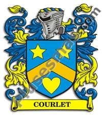 Escudo del apellido Courlet