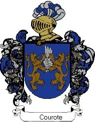 Escudo del apellido Courote