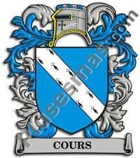 Escudo del apellido Cours