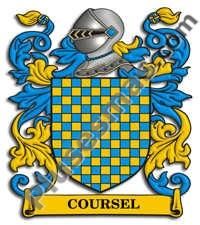 Escudo del apellido Coursel