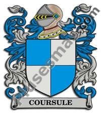 Escudo del apellido Coursule