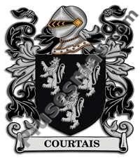 Escudo del apellido Courtais