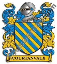 Escudo del apellido Courtanvaux