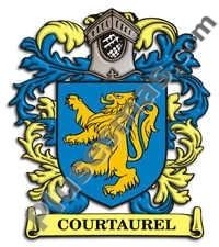 Escudo del apellido Courtaurel