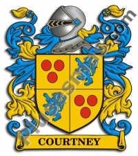 Escudo del apellido Courtney