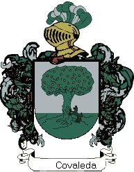 Escudo del apellido Covaleda