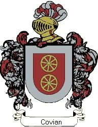 Escudo del apellido Covian