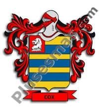 Escudo del apellido Cox