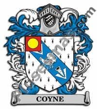 Escudo del apellido Coyne