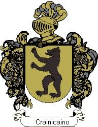 Escudo del apellido Crainicaino