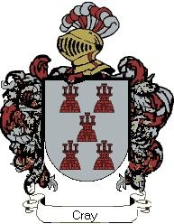 Escudo del apellido Cray