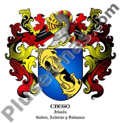 Escudo del apellido Crego