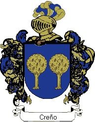 Escudo del apellido Creño