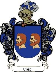 Escudo del apellido Crep