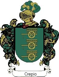 Escudo del apellido Crepio