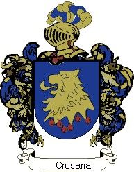 Escudo del apellido Cresana