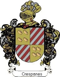 Escudo del apellido Crespanes