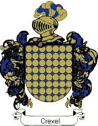 Escudo del apellido Crexel